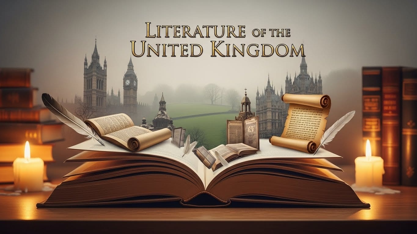 The Literature of the United Kingdom: A Critical Exploration of Identity, Empire, and the Modern Canon