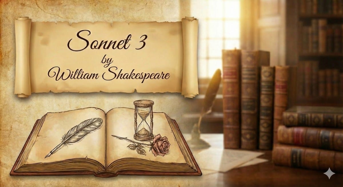 Sonnet 3 by William Shakespeare: Analysis, Summary, and Meaning